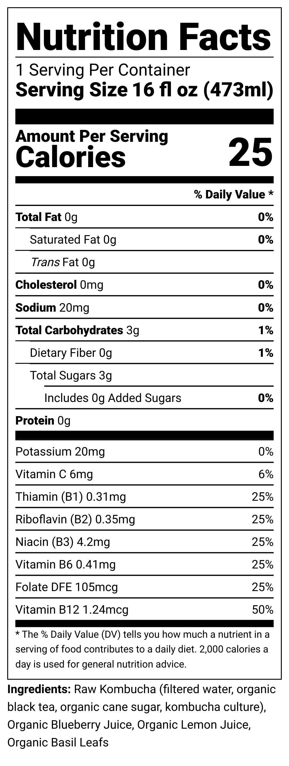 Nutritious Facts Blueberry