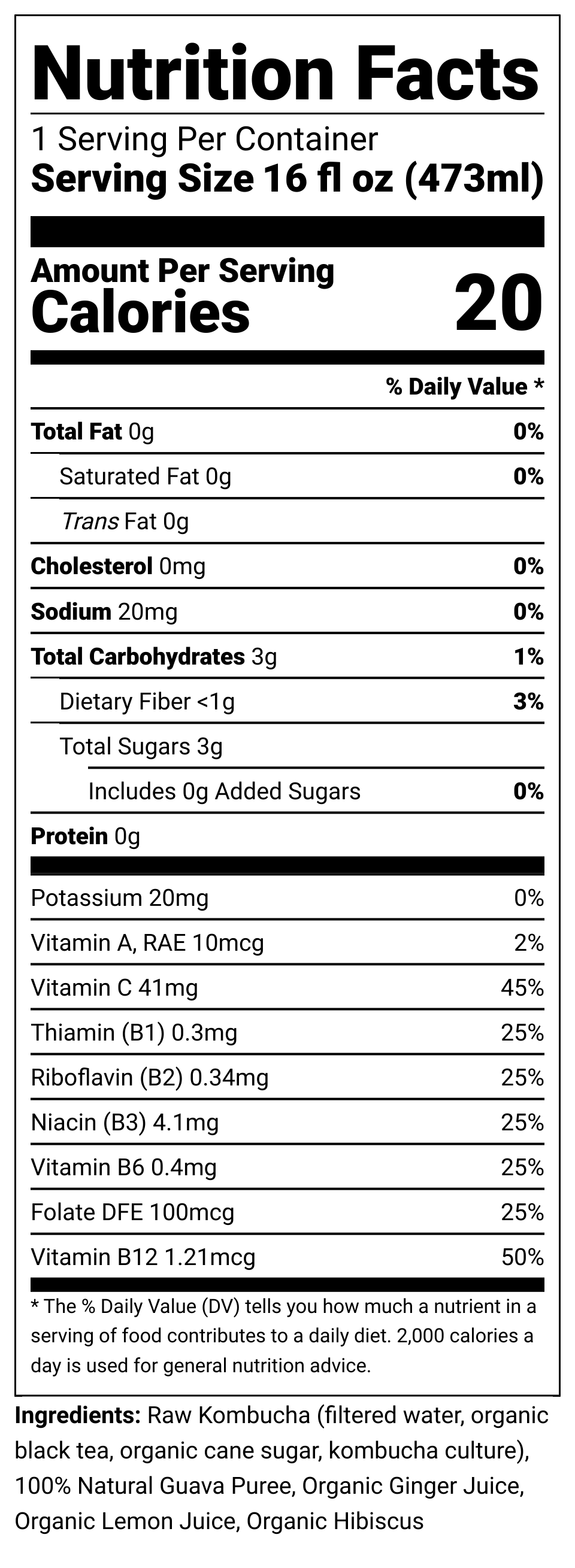 Nutritious Facts Guava